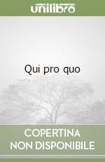 Qui pro quo libro