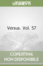 Versus. Vol. 57 libro