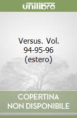 Versus. Vol. 94-95-96 (estero) libro