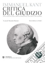 Critica del giudizio. Testo tedesco a fronte libro