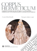 Corpus hermeticum. Con testo greco, latino e copto