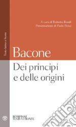 Dei principi e delle origini. Testo latino a fronte libro