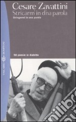 Stricarm' in d'na parola. Stringermi in una parola. 50 poesie in dialetto libro