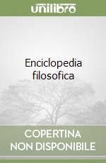 Enciclopedia filosofica libro