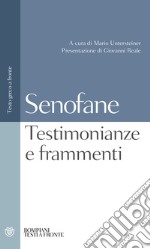 Testimonianze e frammenti. Testo greco a fronte