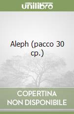 Aleph (pacco 30 cp.) libro