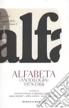 Alfabeta (antologia) 1979-1988 libro