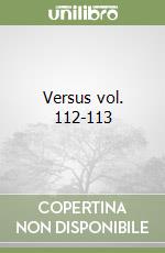 Versus vol. 112-113