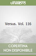 Versus. Vol. 116 libro