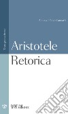 Retorica. Testo greco a fronte libro