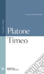 Timeo. Testo greco a fronte libro