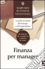 Finanza per manager libro