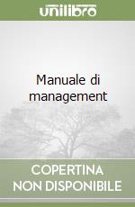 Manuale di management libro