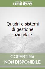 Quadri e sistemi di gestione aziendale libro