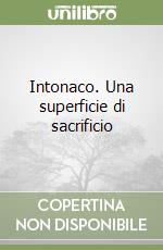 Intonaco. Una superficie di sacrificio libro