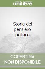 Storia del pensiero politico libro