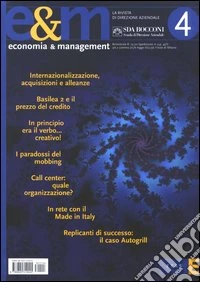 Economia & management. Vol. 4