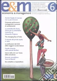 Economia & management. Vol. 6 libro