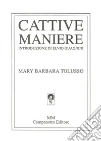 Cattive maniere libro