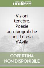 Visioni tenebre. Poesie autobiografiche per Teresa d'Avila libro