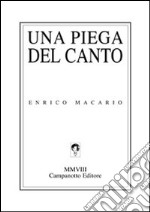 Una piega del canto libro