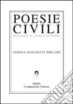 Poesie civili libro