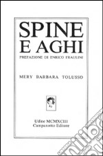 Spine e aghi libro