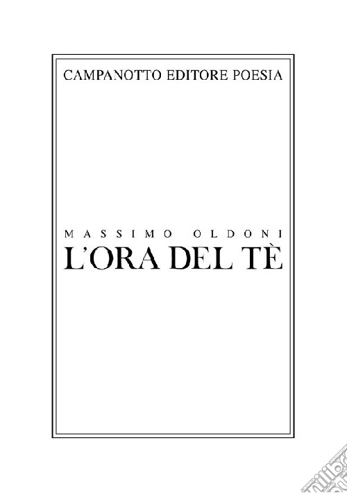 L'ora del tè