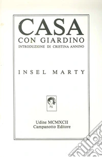 Casa con giardino
