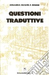 Questioni traduttive libro