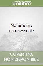 Matrimonio omosessuale libro