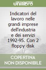 Indicatori del lavoro nelle grandi imprese dell'industria e dei servizi 1992-95. Con 2 floppy disk libro