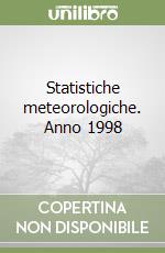 Statistiche meteorologiche. Anno 1998