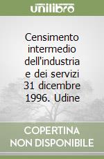 Censimento intermedio dell'industria e dei servizi 31 dicembre 1996. Udine libro