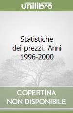 Statistiche dei prezzi. Anni 1996-2000
