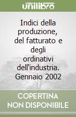 Indici della produzione, del fatturato e degli ordinativi dell'industria. Gennaio 2002 libro