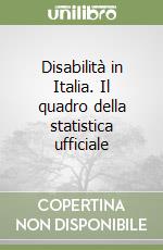 Disabilità in Italia. Il quadro della statistica ufficiale libro