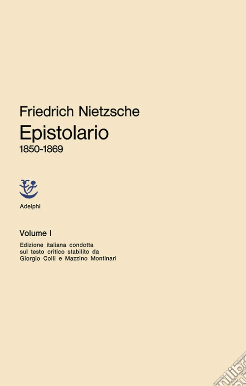 Epistolario. Vol. 1: 1850-1869