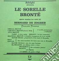 Le sorelle Brontë. Opera comica in quattro atti libro
