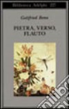 Pietra, verso, flauto libro