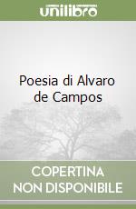 Poesia di Alvaro de Campos libro