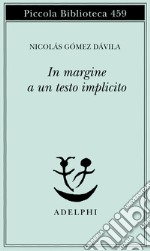 In margine a un testo implicito libro