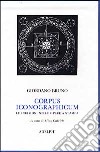 Corpus iconographicum. Le incisioni nelle opere a stampa. Ediz. illustrata libro