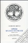 Opere mnemotecniche. Testo latino a fronte. Vol. 1: De umbris idearum-Cantus Circaeus libro