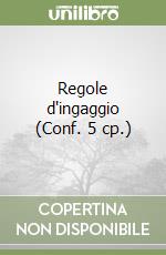 Regole d'ingaggio (Conf. 5 cp.) libro