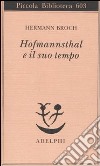 Hofmannsthal e il suo tempo libro