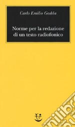 Norme per la redazione di un testo radiofonico libro