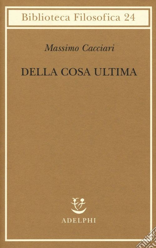 Della cosa ultima