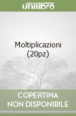 Moltiplicazioni (20pz) libro