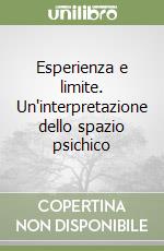 Esperienza e limite. Un'interpretazione dello spazio psichico libro